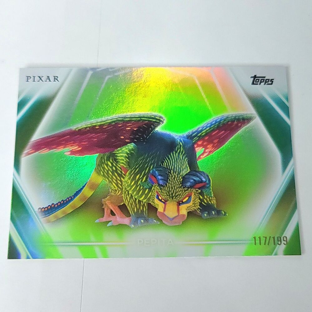 Pepita Topps 2026 Disney Neon Holo Parallel Refractor Limited 117/199